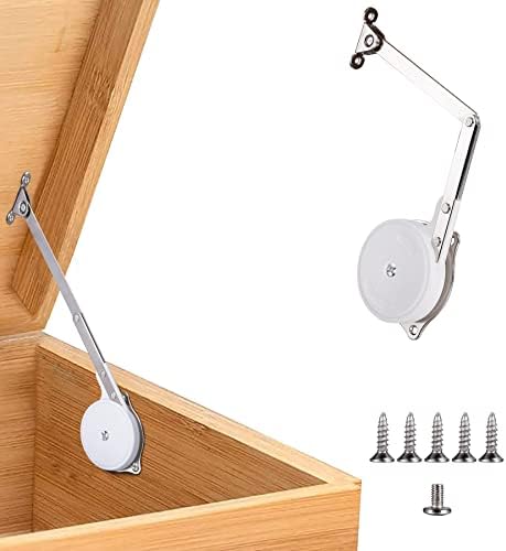 HBL' 1 Pack | Toys Box Hinges Soft Close, Lid Support Chest Hinges by HBL
