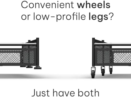 Under Bed Storage with Wheels, Large 86L, Heavy Duty Metal, Holds 70lb - Image 5