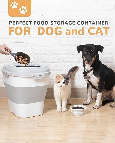 30-35 Lbs Dog Food Storage Container Collapsible Dog Food Container - Image 2
