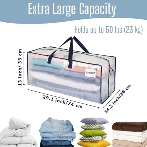 VENO 16 Pack Heavy Duty Moving Bags with Backpack Straps, Zippers & Handles, Extra Large Packing Bags for College Dorm Essentials, Moving Supplies Alternative to Cardboard Moving Boxes - Image 2