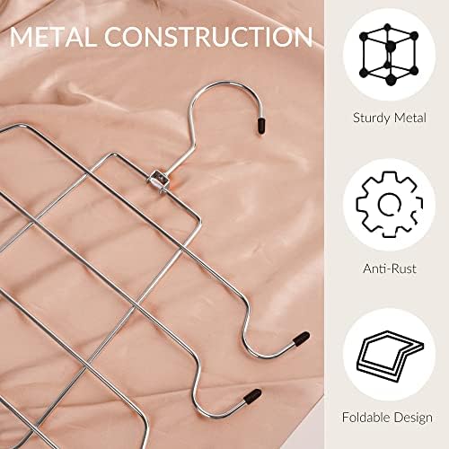 ZEDODIER 4 Pack Tank Top Hanger, Bra Organizer for Closet, Space Saving - Image 6