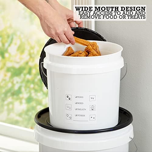 United Solutions 2 Gallon Airtight Pet Food Storage Container, 2-Pack - Image 5