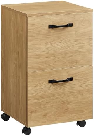 VASAGLE 2-Drawer File Cabinet, Small Rolling Filing Cabinet - Image 6