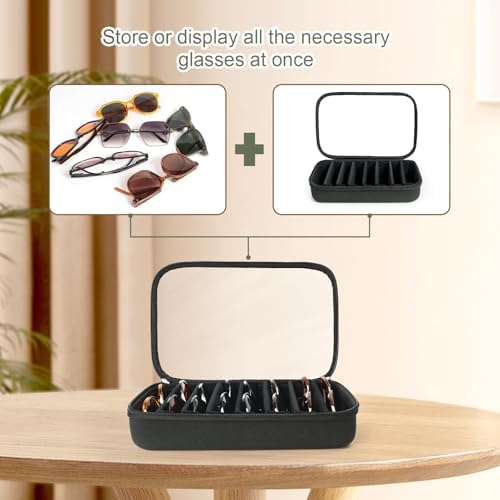 Sunglasses Organizer Case for Multiple Pairs - Image 6