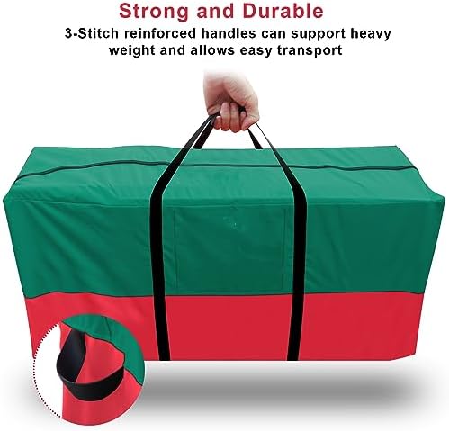 Christmas Tree Storage Bag 8 Ft Artificial Tree 600D Oxford Storage Bag - Image 5