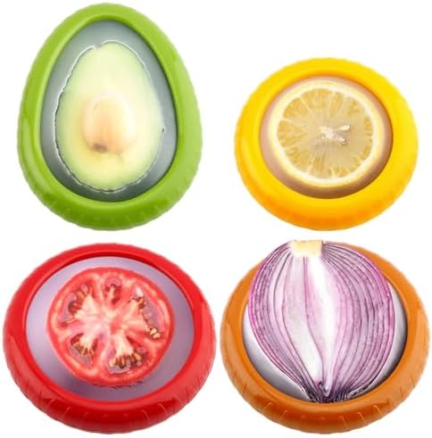 T-Raputa Avocado Saver and Tomato Holder - Set of 4 by T-Raputa