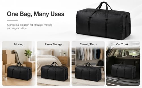 Extra Large Heavy Duty Storage Duffle Bag with Reinforced Handles - Image 6
