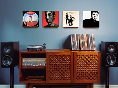 Optage Audio Extended Vinyl Record Storage, 100-150 LP, Solid Walnut Base - Image 7