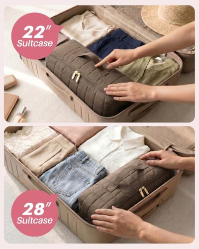 Hair Tools Travel Bag with Heat Resistant Mat, Taupe Brown - Image 5