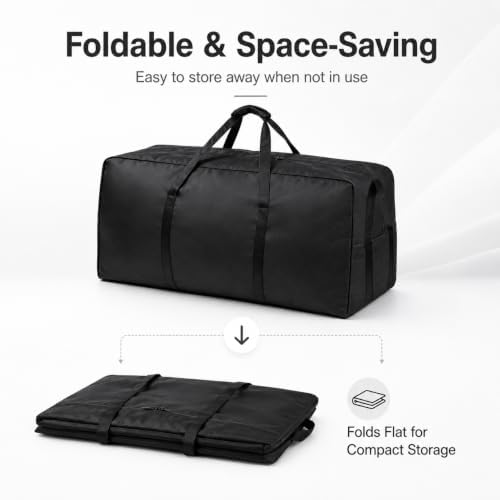 Extra Large Heavy Duty Storage Duffle Bag with Reinforced Handles - Image 2