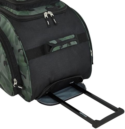 Wrangler Wesley Rolling Duffel Bag, Camo - Image 5