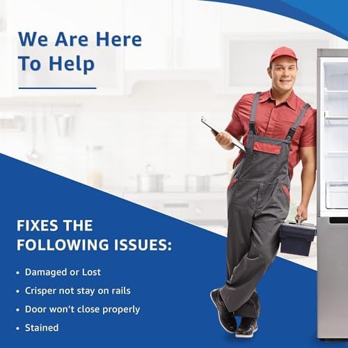 Lifetime Appliance Parts 2188656 Crisper Bin (Upper) Compatible with Whirlpool Refrigerator | Fridge Drawers | Kenmore Refrigerator Parts | Whirlpool Shelf Replacement - WP2188656 - Image 6