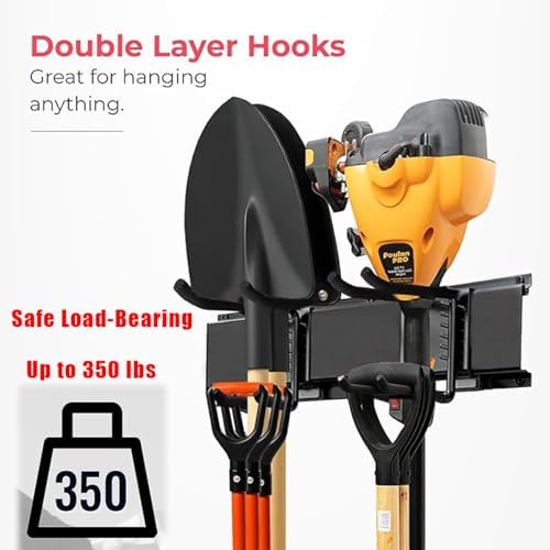 Garage Wall Organizer-Garden Tool Rack Wall Mount - Image 3