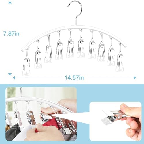 Hat Hanger for Closet,2 Pack Hat Organizer Holder for Hanger Closet Display - Image 4