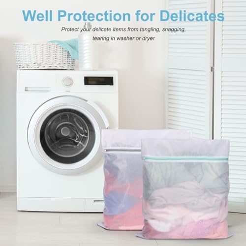 Tenn Well 3Pk 20x23" Mesh Laundry Bags Large Lingerie for Delicates - Image 6