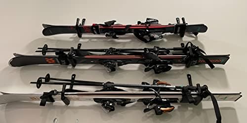 Garage Storage Ladders Hooks, 6 Pack Heavy Duty Utility Hanger, 9.8IN Wall Mount Rack Safely Holds 50 Pounds - Image 3