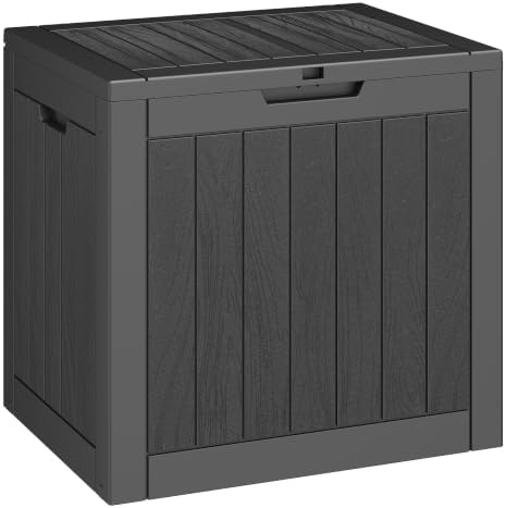 Outdoor Storage Box Waterproof, 35 Gallon Deck Box for Patio Storage by WTFGO