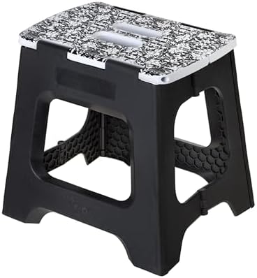 Vigar Compact Foldable Step Stool for Adults up to 330 lb, Rococco by VIGAR