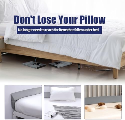HOMBYS Wedge Pillow Headboard for Bed Gap,Foldable Bed Wedge Gap Filler Queen Size,Matterss Gap Filler,Multi Functional Bed Crack Pillow, Fill The Gap (0-7") Between Your Headboard and Mattress - Image 4
