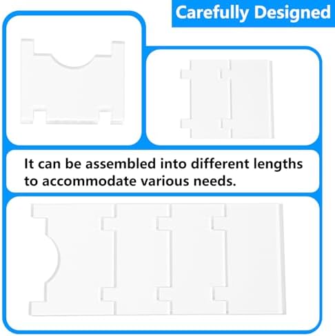 Clear Acrylic Couch Wall Spacer, 2-9 Inch Adjustable Couch Stopper 2-Pack - Image 3