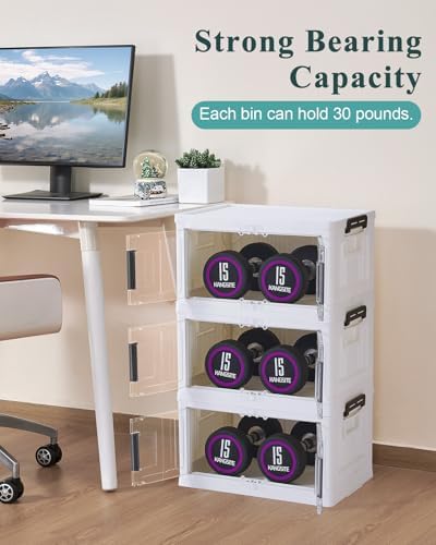 OlarHike 23QT Storage Bin with Lid for Home, Room, 1 Pack without Wheels - Image 7