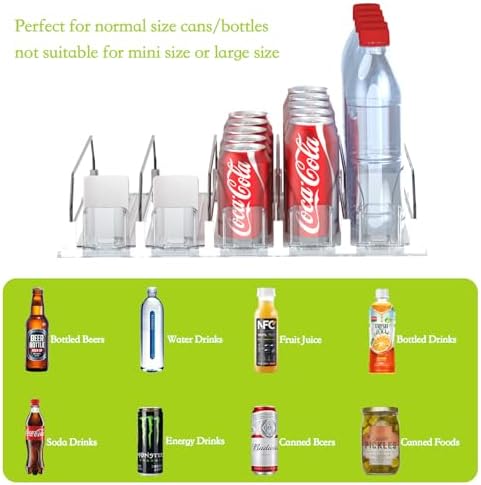 IBORING Drink Organizer for Fridge,Holds up to 25 Cans - Image 3