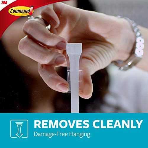 Command Bath Shower Small Water-Resistant Adhesive, Satin Nickel, 1 lb Capacity, 1 Squeegee, 1 Hook, 2 Strips, BATH32-SS-ES Caddy (Pack of 8) - Image 6
