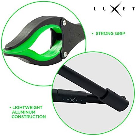 Grabber Reacher Tool 19 Inch Long, Foldable Pick Up Stick - Strong Grip Magnetic Tip - Heavy Duty Trash Picker Claw Reacher Grabber Tool Elderly Wheelchair Mobility Aid (Green) - Image 5