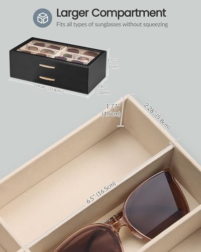 Lolalet Enlarged Sunglasses Organizer for women - Image 6