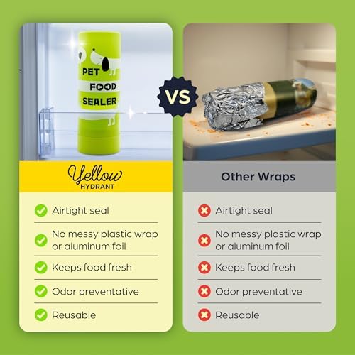 The Original Dog Food Loaf Storage Container - Patent Pending Reusable Airtight Can Cover Pet Food Sealer - Keeps Dog Food Can Fresh in the Fridge, Eliminates Odor - Image 6