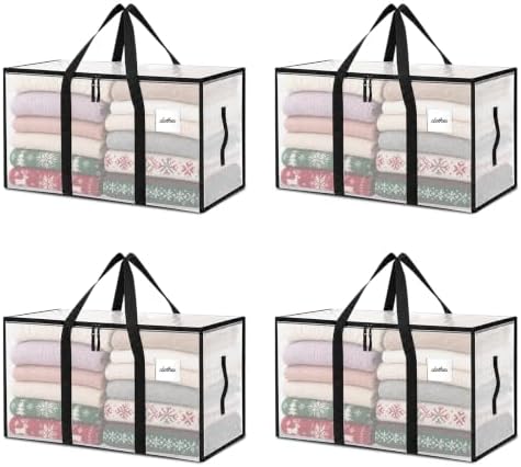 Extra Heavy Duty Large Moving Bags with Zippers and Reinforced Handles by Unknown