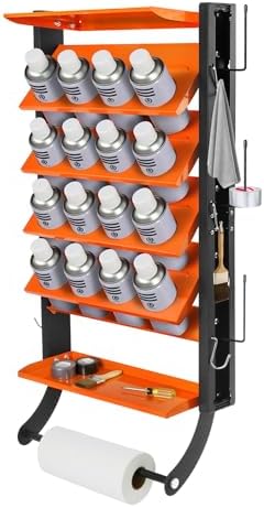 Sidasu Spray Paint Can Holder, 16-Can Heavy Duty Spray Can Organizer by Sidasu