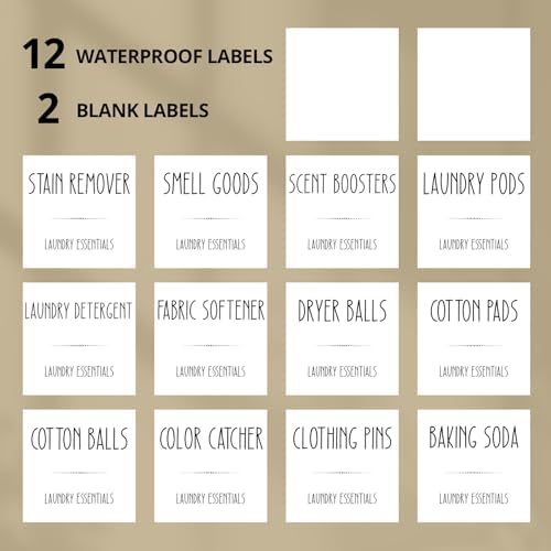 Glass Laundry Pods Container, Half Gallon 2 Liter Laundry Jars with Wood Lids for Laundry Room Organization and Storage, Powder Detergent Holder for Laundry Room Decor and Accessories - Image 5