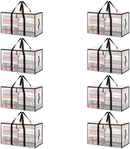 Extra Heavy Duty Large Moving Bags with Zippers and Reinforced Handles by Unknown