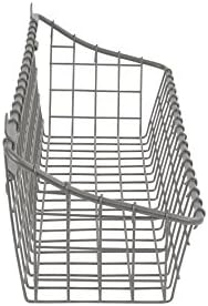 Spectrum Medium Wire Wall Basket Industrial Gray Rustic Wall Bin, Vintage Wire Basket Wall Mount Organizer Wire Basket for Modern Pantry Kitchen and Bath, Versatile Storage Basket Hanging Wire Caddy - Image 2
