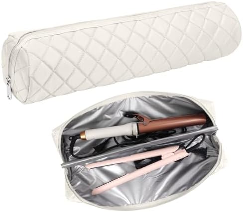 Suafrnut Large Heat Resistant Hot Hair Tools Organizer Bag(17.7" x 3.9") by Suafrnut