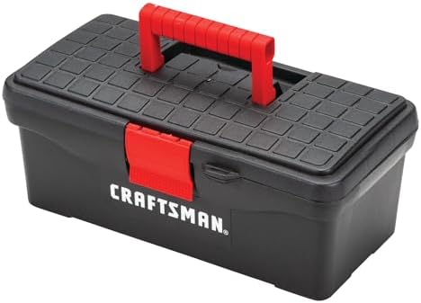 CRAFTSMAN Tool Box, Lockable, 13 in., Red/Black (CMST13004) - Image 2
