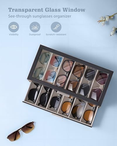 Lolalet Sunglasses Storage Box for Women - Image 4