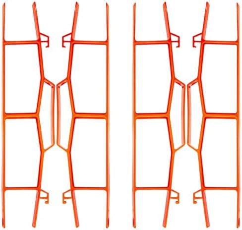 17.5" Plastic Cord Wrap Organizer – 4 Pack Orange Cable Organizer with Handle for Extension Cords, Ropes & Hoses by Unknown