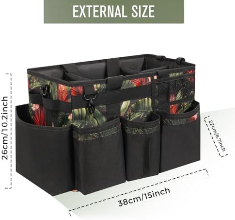 SCAVATA Wearable Cleaning Caddy Organizer With Handle & Shoulder Strap - Image 5