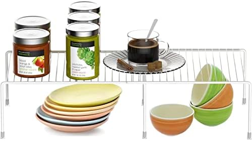 Freezer Shelf Expandable Kitchen Cabinet Organizer Shelf Riser - Image 6