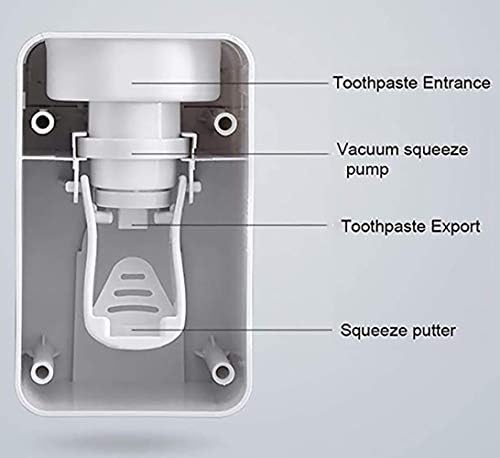 Automatic Toothpaste Dispenser for Kids, Toothpaste Squeezer, 2Black - Image 5