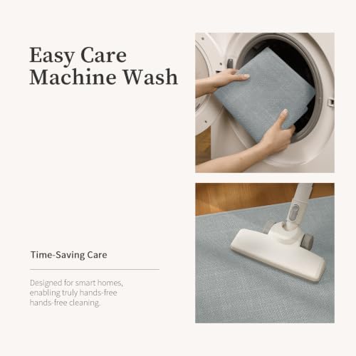 chakme Bathroom Rugs Mat 36x25, Ultra Thin Non Slip Bath Mat Large Quick Dry Absorbent Bath Mat for Bathroom Floor, (Light Grey, 36"x25") - Image 7