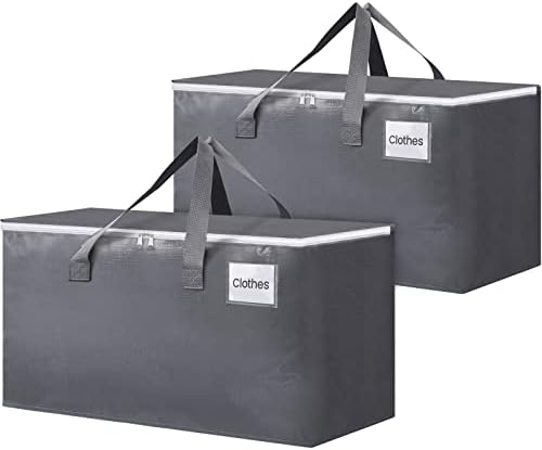 BlissTotes Large Moving Bags, Storage Bags, 76L-2 Pack by BlissTotes