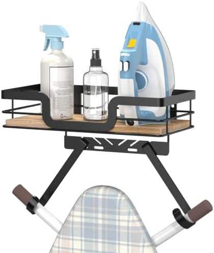 Ironing Board Hanger Wall Mount, T&Y Shaped Iron Holder for Laundry Rooms by Awarmhome