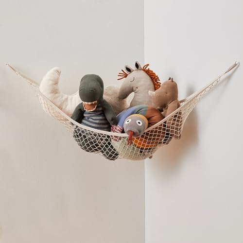 3 Sprouts Stuffed Animal Hammock, Includes Anchors & Hooks by 3Sprouts