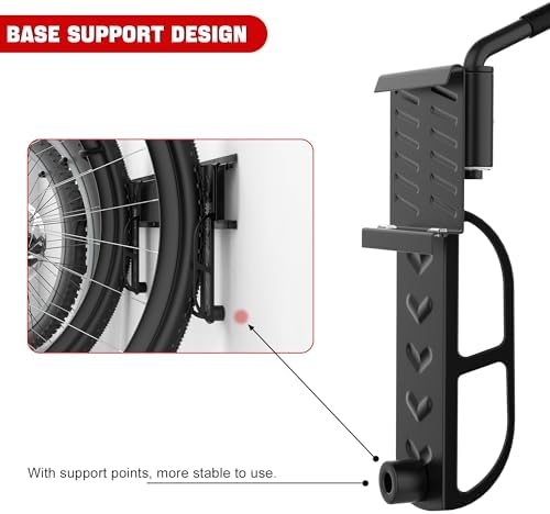 Ultrawall Swivel Bike Storage Rack, Adjustable Wall Mounted Bike Rack - Image 4
