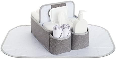 Munchkin® Portable Diaper Caddy Organizer, Grey by Munchkin