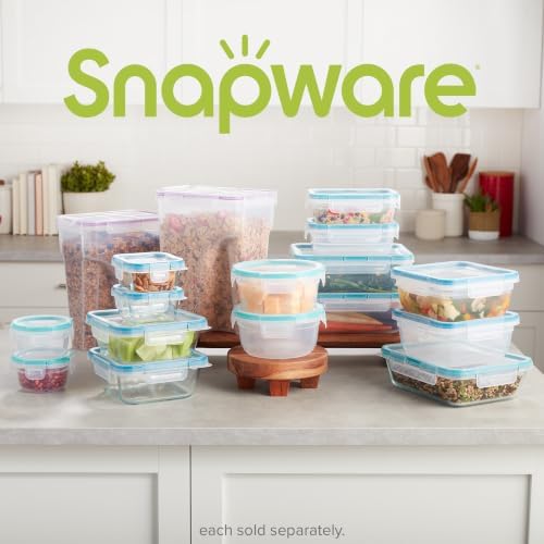 Snapware Airtight 2-Pack (22.8 Cup) Cereal Dispenser Storage Containers - Image 6