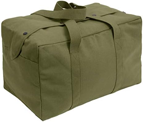 Rothco Canvas Parachute Cargo Bag, Olive Drab, 40.5L by Rothco